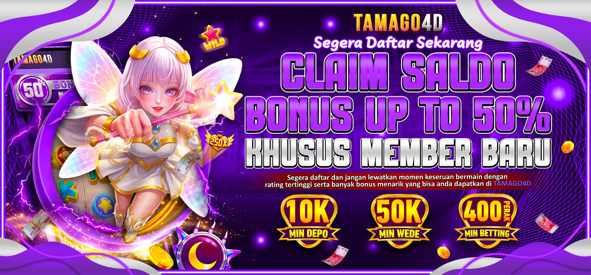 SLIDE BONUS NEW MEMBER